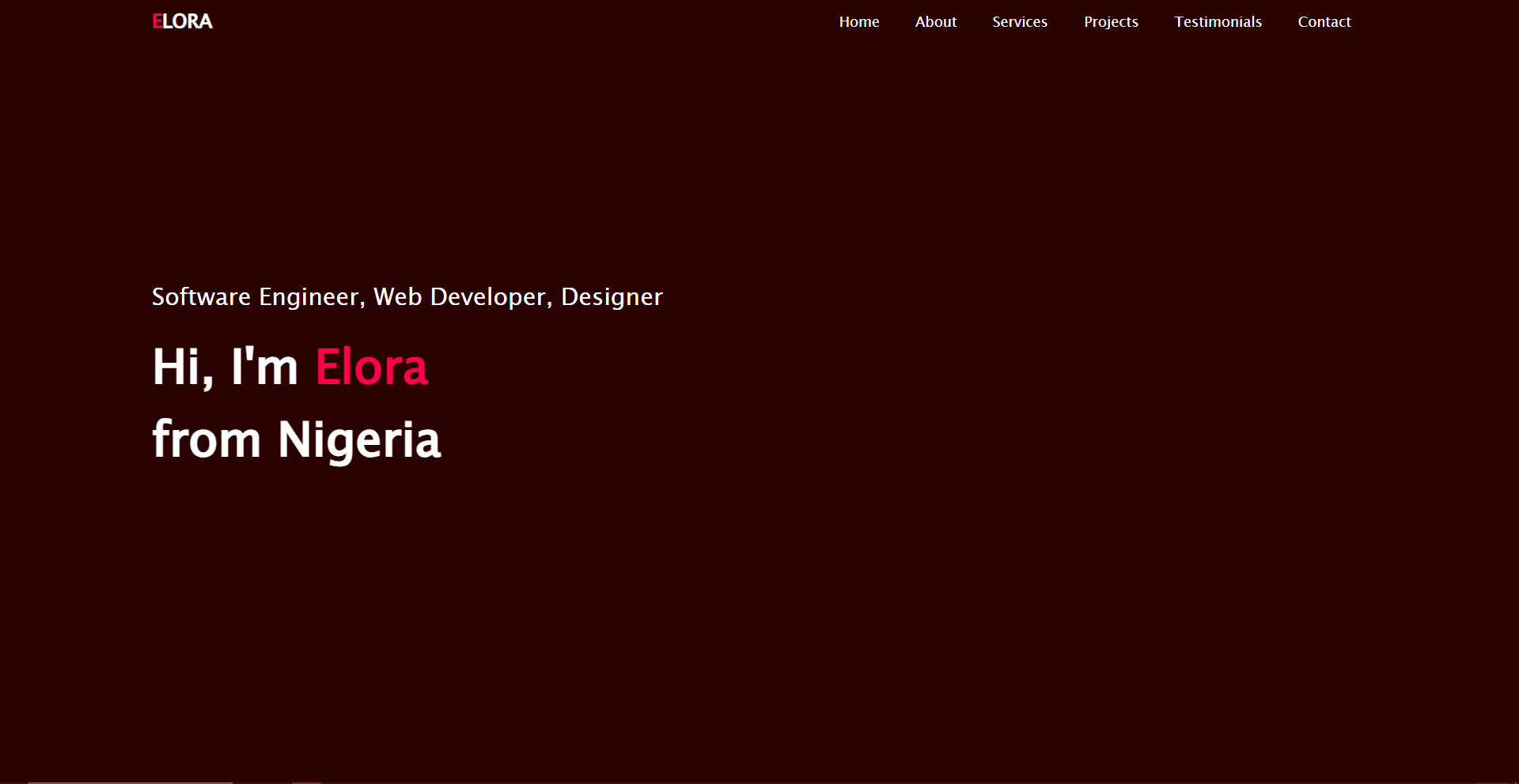 Elora Inspire Portfolio Preview